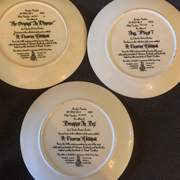 Antique platters